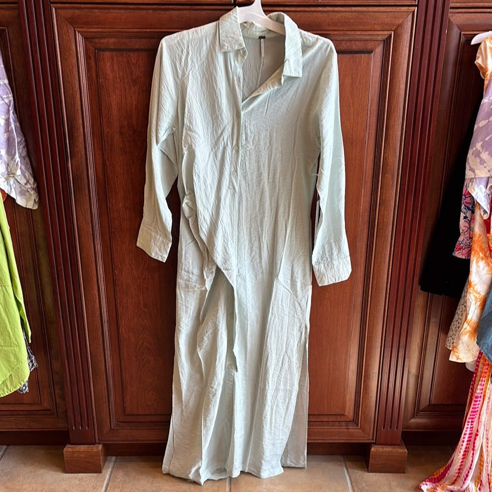 Young Fabulous & Broke Light Green Maxi Dress